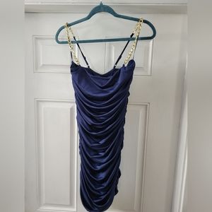 Fashion Nova mini rouched dress